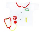 Rappa Dětský kostým Zdravotnický plášť s doplňky