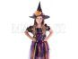 Rappa Dětský kostým Čarodějnice s dlouhou sukní vel. M 3