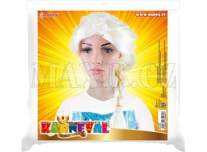 Rappa Dětská paruka princezna zimní Eliška