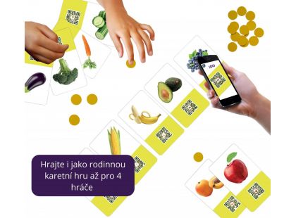Rappa iDO mluvící karty Učíme se anglicky ovoce a zelenina