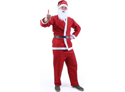 Rappa Kostým Santa Claus bez vousů