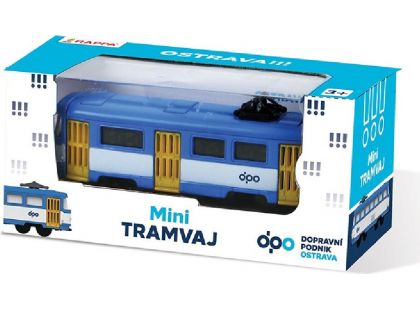 Rappa Mini kovová tramvaj DP Ostrava 1 : 43