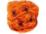 Rappa Pavoučí síť oranžová s pavouky