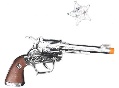 Rappa pistole kovbojská s odznakem Sheriff