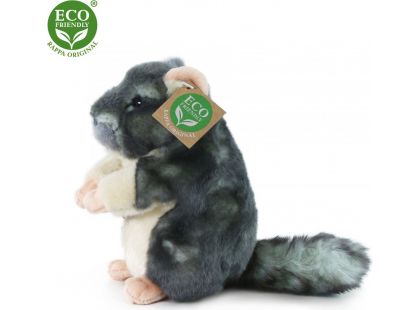 Rappa Plyšová činčila stojící 15 cm Eco Friendly