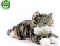 Rappa Plyšová mourovatá kočka šedá 42 cm Eco Friendly 4