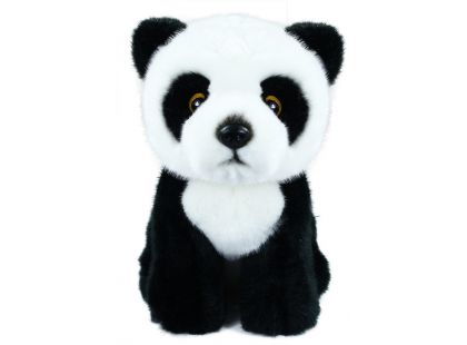 Rappa plyšová panda sedící 18 cm