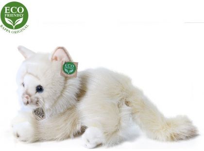 Rappa Plyšová perská kočka béžová ležící 30 cm