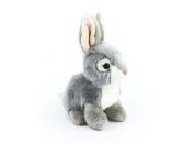Rappa plyšový králík  16 cm Šedo - bílý