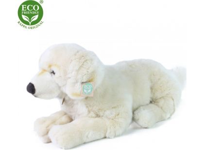 Rappa Plyšový pes retriever ležící 60 cm Eco Friendly
