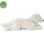 Rappa Plyšový pes retriever ležící 60 cm Eco Friendly 3