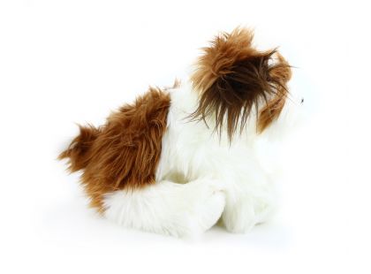 Rappa plyšový pes shih tzu 28 cm sedící