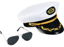Rappa Sada Čepice kapitána s brýlemi větší