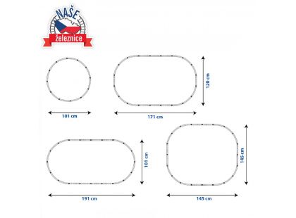 Rappa Vlak Železniční Společnost Slovensko se zvukem a světlem