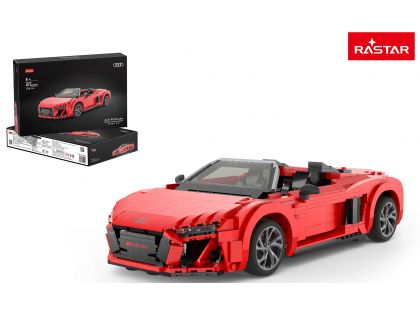 Rastar 1 : 14 Audi R8 Spyder Stavebnice červené