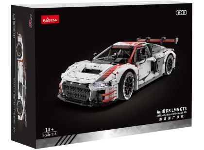 Rastar 1 : 8 Audi R8 LMS GT3 Stavebnice bílé