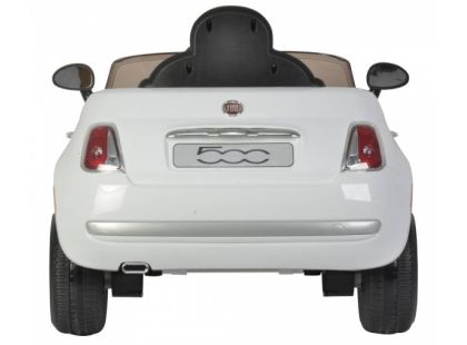 Rastar Elektrické auto Fiat 500 Bílá