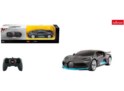 Rastar RC auto 1 : 24 Bugatti Divo šedivé