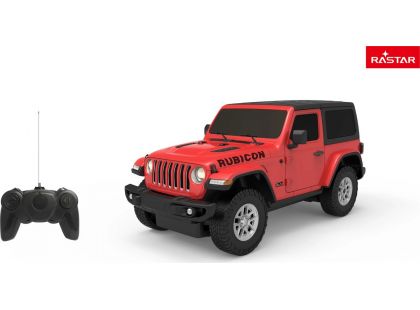 Rastar RC auto 1 : 24 JEEP Wrangler JL červený