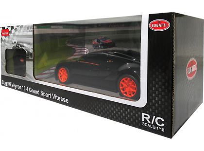 Rastar RC auto 1:18 Bugatti Grand Sport Vitesse černé