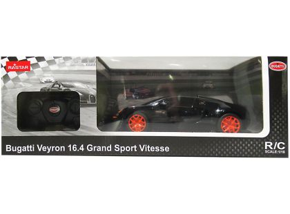 Rastar RC auto 1:18 Bugatti Grand Sport Vitesse černé