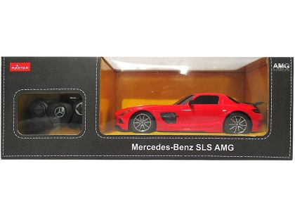Rastar RC auto 1:18 Mercedes-Benz SLS AMG červený