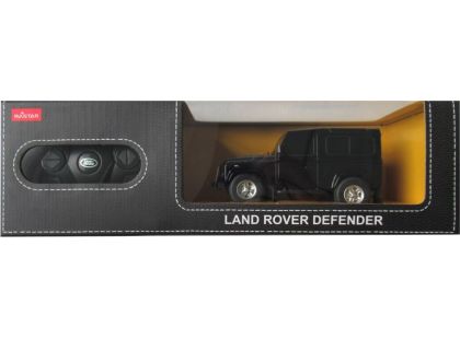 Rastar RC auto 1:24 Land Rover Defender černé