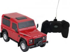 Rastar RC auto 1:24 Land Rover Defender červený