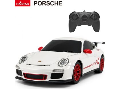 Rastar RC auto 1:24 Porsche GT3 RS bílé - Poškozený obal