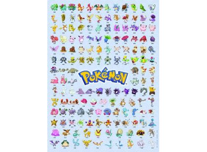 Ravensburger 05117 Prvních 151 Pokémonů 500 dílků