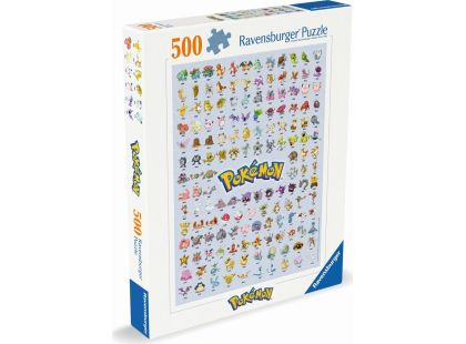 Ravensburger 05117 Prvních 151 Pokémonů 500 dílků