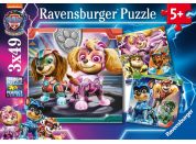 Ravensburger 057085 Tlapková patrola ve velkofilmu 3 x 49 dílků