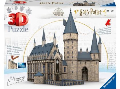 Ravensburger 112593 3D Puzzle Harry Potter Bradavický hrad 540 dílků - Poškozený obal