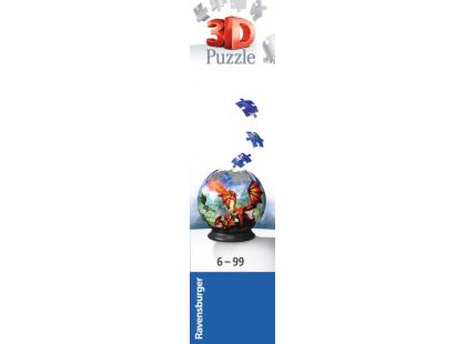 Ravensburger 115655 Puzzle-Ball Mystický drak 72 dílků