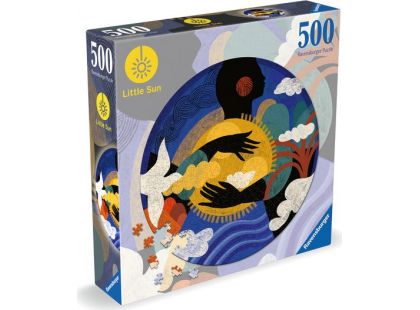 Ravensburger 120007630 Kruhové puzzle: Little Sun - Správný pocit 500 dílků