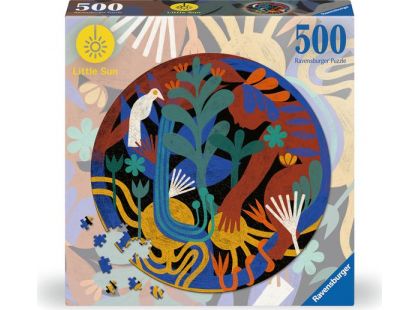 Ravensburger 120007647 Kruhové puzzle: Little Sun - Změna k lepšímu 500 dílků