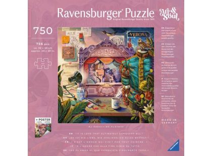 Ravensburger 120009979 Art & Soul: Romeo a Julie 750 dílků