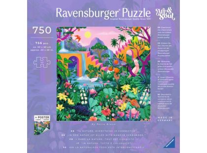 Ravensburger 120009993 Art & Soul: Úžasná příroda 750 dílků