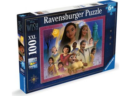 Ravensburger 120010487 Disney: Přání: Oblíbení hrdinové 100 dílků