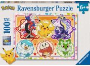 Ravensburger 120010753 Hraví Pokémoni 100 dílků