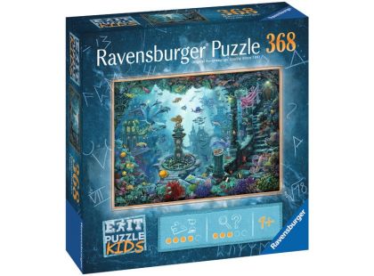 Ravensburger 133949 Exit Kids Puzzle: Potopená Atlantida 368 dílků
