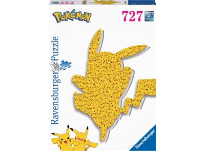 Ravensburger 168460 Pokémon Pikachu silueta 727 dílků
