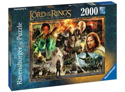 Ravensburger 172931 Pán prstenů: Návrat krále 2000 dílků
