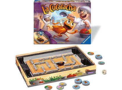 Ravensburger 226894 La Cucaracha: Zmatek v pastech