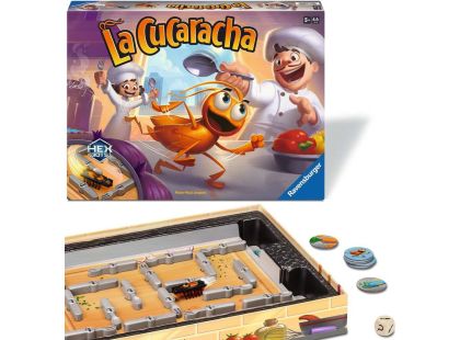 Ravensburger 226894 La Cucaracha: Zmatek v pastech