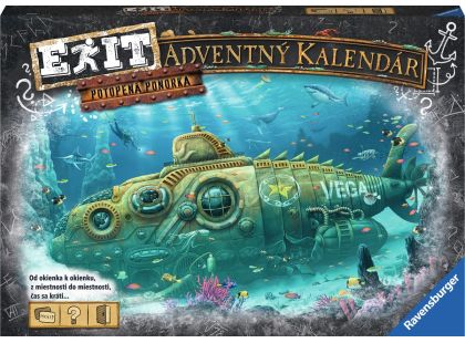 Ravensburger 235391 EXIT Adventní kalendář Ponorka SK - Poškozený obal