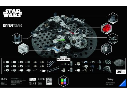 Ravensburger 238606 GraviTrax Startovní sada Star Wars: Hvězda smrti - Poškozený obal