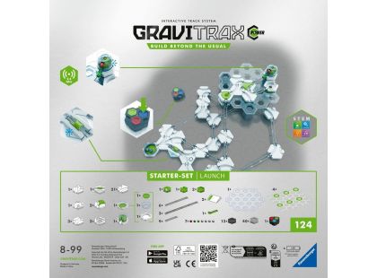 Ravensburger Stavebnice GraviTrax Power Startovní sada Launch 123 dílků