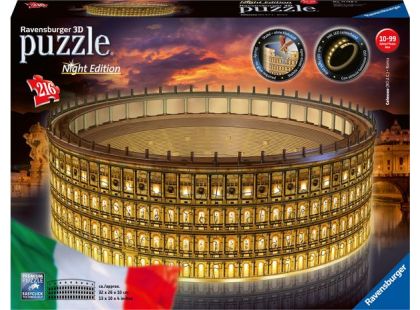 Ravensburger 3D Puzzle Noční edice Koloseum 216 dílků