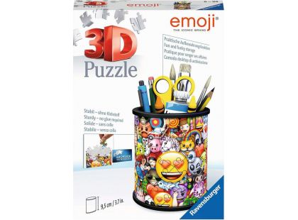Ravensburger 3D Puzzle Stojan na tužky Emoji 54 dílků